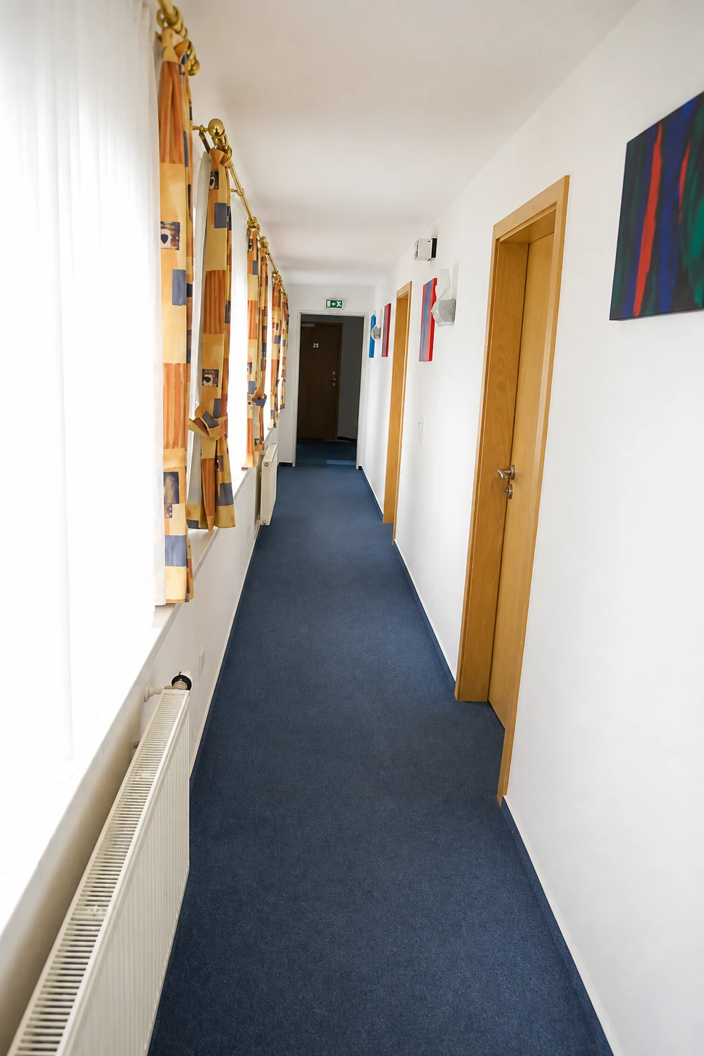 Flur im Hotel Johnel